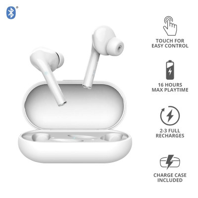 Навушники Trust Nika Touch True Wireless Mic White Навушники Trust Nika Touch True Wireless Mic White