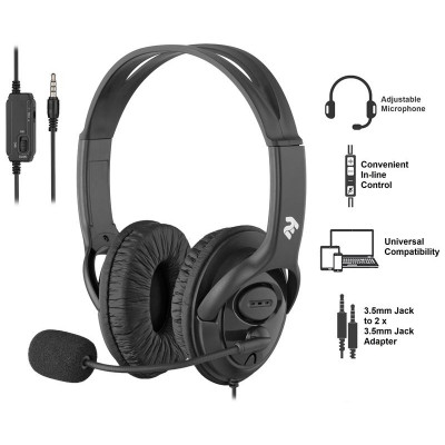 Гарнітура для ПК 2E CH13, Over-Ear, 3.5mm / 2*3.5mm