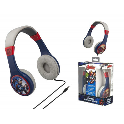 Навушники eKids MARVEL, Avengers Kid-friendly volume