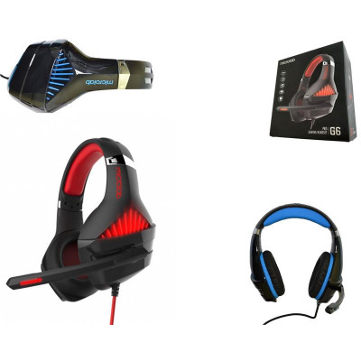Гарнітура MICROLAB G6 3.5mm/USB Black/Red Гарнітура MICROLAB G6 3.5mm/USB Black/Red