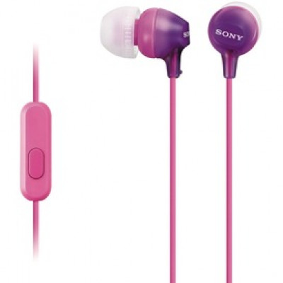 Навушники SONY MDR-EX15AP In-ear Mic Фіолетовий Навушники SONY MDR-EX15AP In-ear Mic Фіолетовий