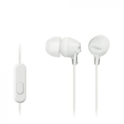 Навушники SONY MDR-EX15AP In-ear Mic Білий Навушники SONY MDR-EX15AP In-ear Mic Білий