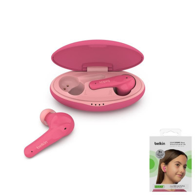 Навушники Belkin Soundform Nano True Wireless Pink