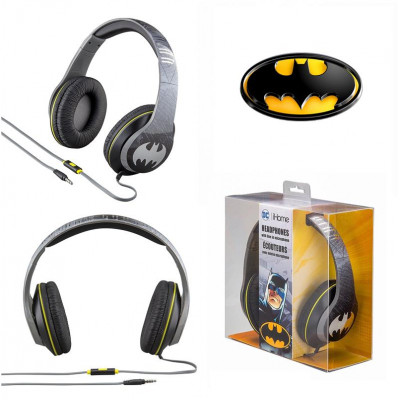 Навушники eKids/iHome Warner Bros, Batman, Mic