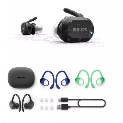 Навушники Philips TAA7306 True Wireless IP57 Touch control UVnano Mic Навушники Philips TAA7306 True Wireless IP57 Touch control UVnano Mic