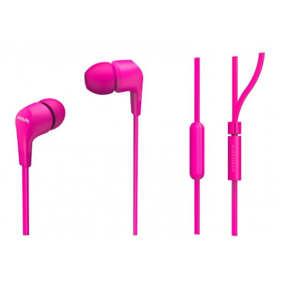 Навушники Philips TAE1105 In-ear Mic Рожевий Навушники Philips TAE1105 In-ear Mic Рожевий