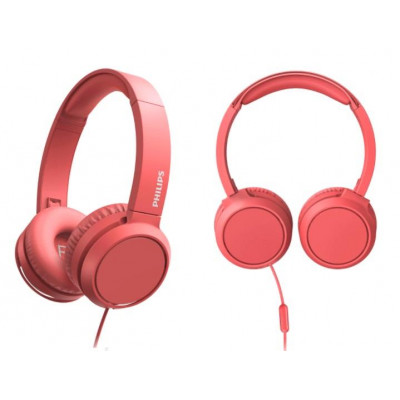 Навушники Philips TAH4105 On-ear Mic Червоний Навушники Philips TAH4105 On-ear Mic Червоний