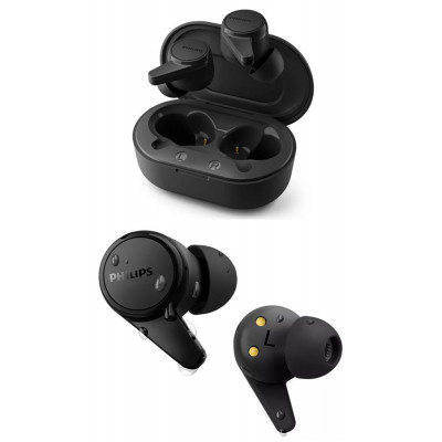 Навушники Philips TAT1207 True Wireless IPX4 Чорний Навушники Philips TAT1207 True Wireless IPX4 Чорний