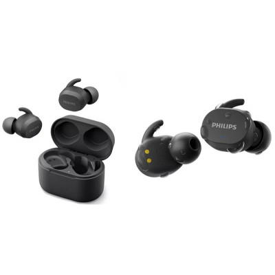 Навушники Philips TAT3216 True Wireless IPX5 Touch control Mic Чорний Навушники Philips TAT3216 True Wireless IPX5 Touch control Mic Чорний