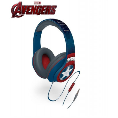 Навушники eKids/iHome MARVEL, Captain America, Mic
