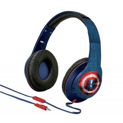 Навушники eKids/iHome MARVEL, Avengers Civil War, Captain America, Mic