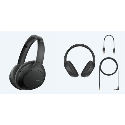 Навушники Sony WH-CH710N Over-ear ANC Wireless Mic Чорний Навушники Sony WH-CH710N Over-ear ANC Wireless Mic Чорний