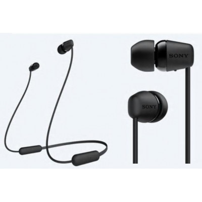 Навушники SONY WI-C200 In-ear Wireless Mic Чорний Навушники SONY WI-C200 In-ear Wireless Mic Чорний