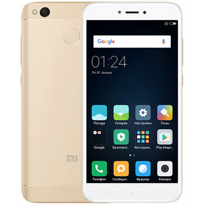 Xiaomi Redmi 4X 16GB Gold UA 12 месяцов