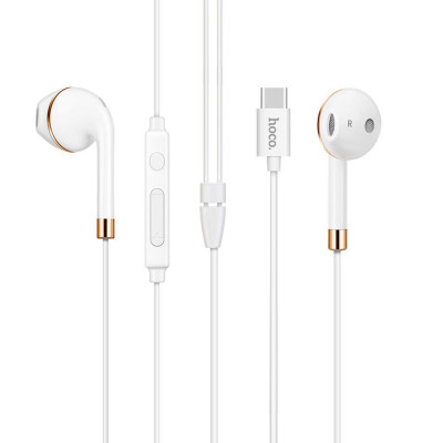 Lightning Наушники Hoco L8 Type-C Bluetooth (White)