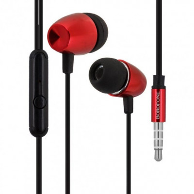 Наушники Borofone BM57 Platinum (Красный)